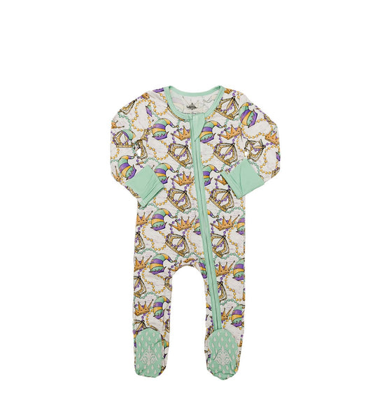 Mardi Gras Royal Romper