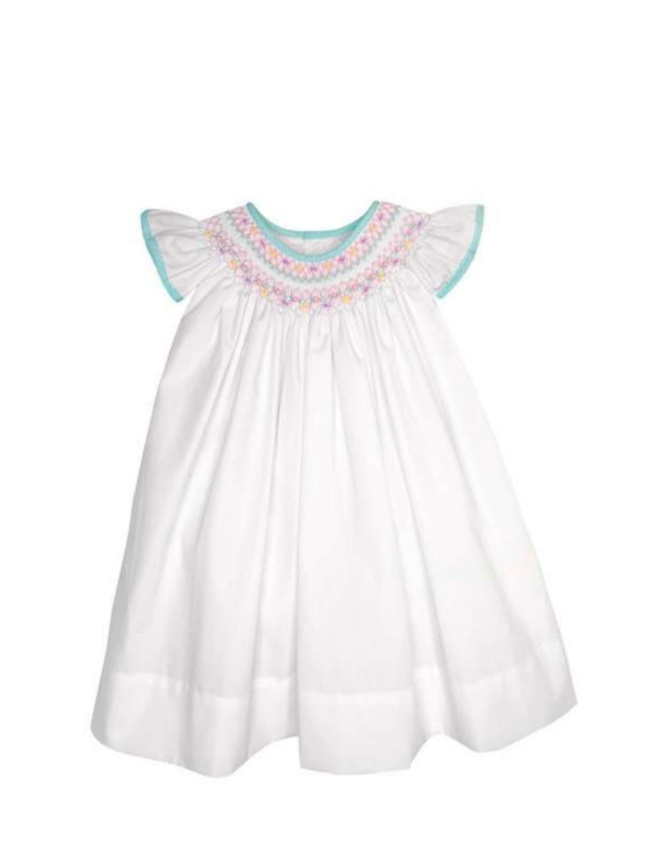 Multi color Bishop Bubble & Dress