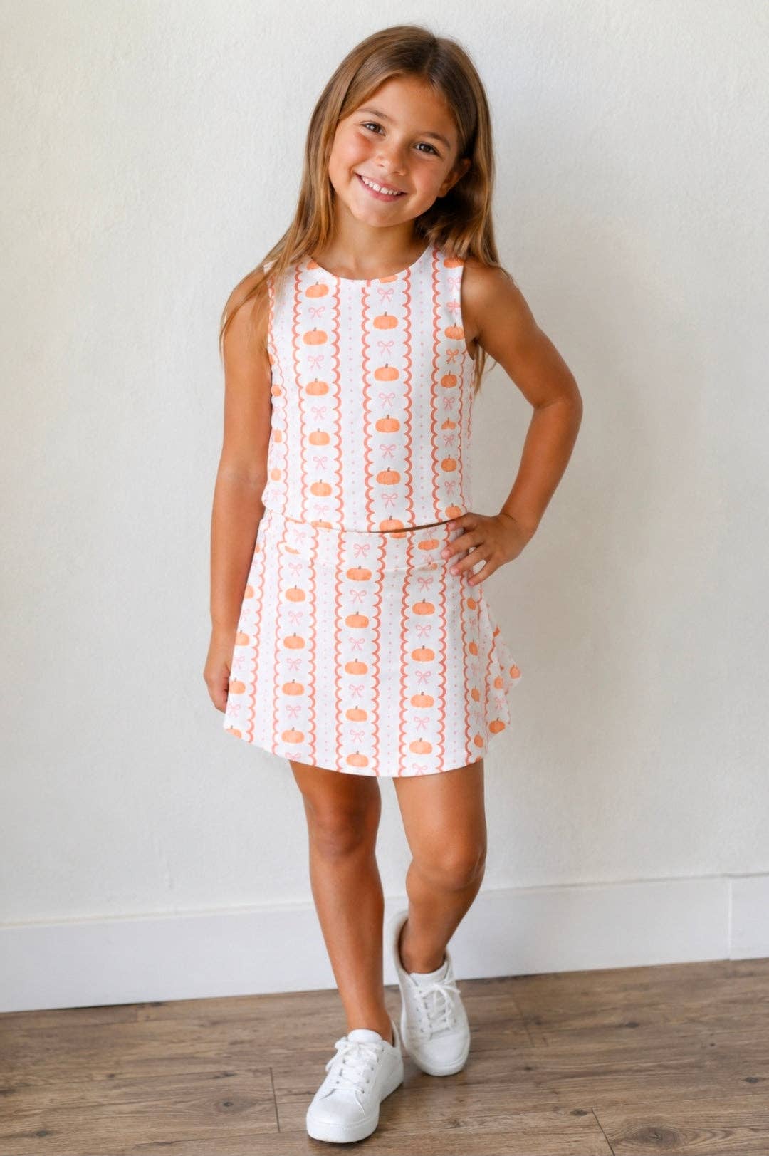 Pumpkin Tank and Skort set