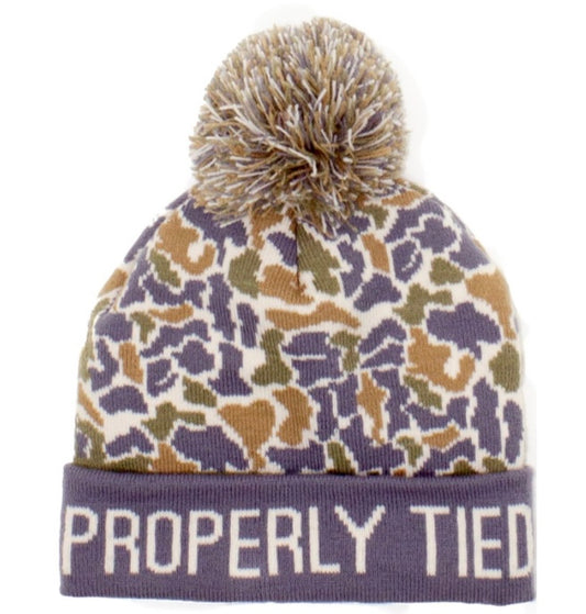 Field Camo break beanie