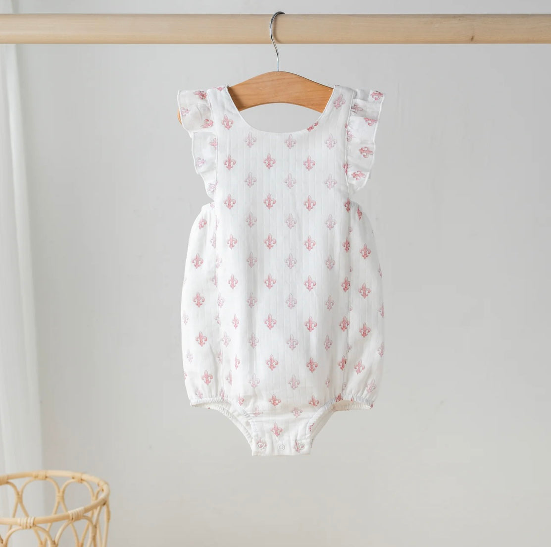 Fleur De Rose Organic Muslin Bubble