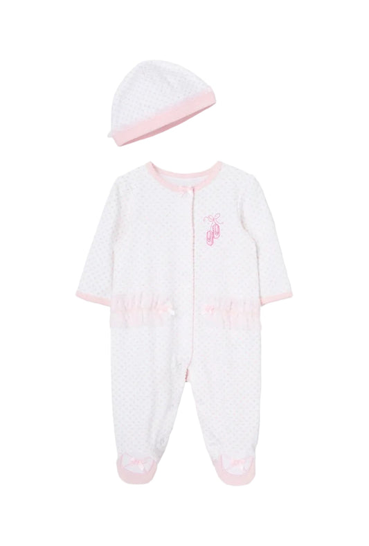 Prima Ballerina Footie and Hat