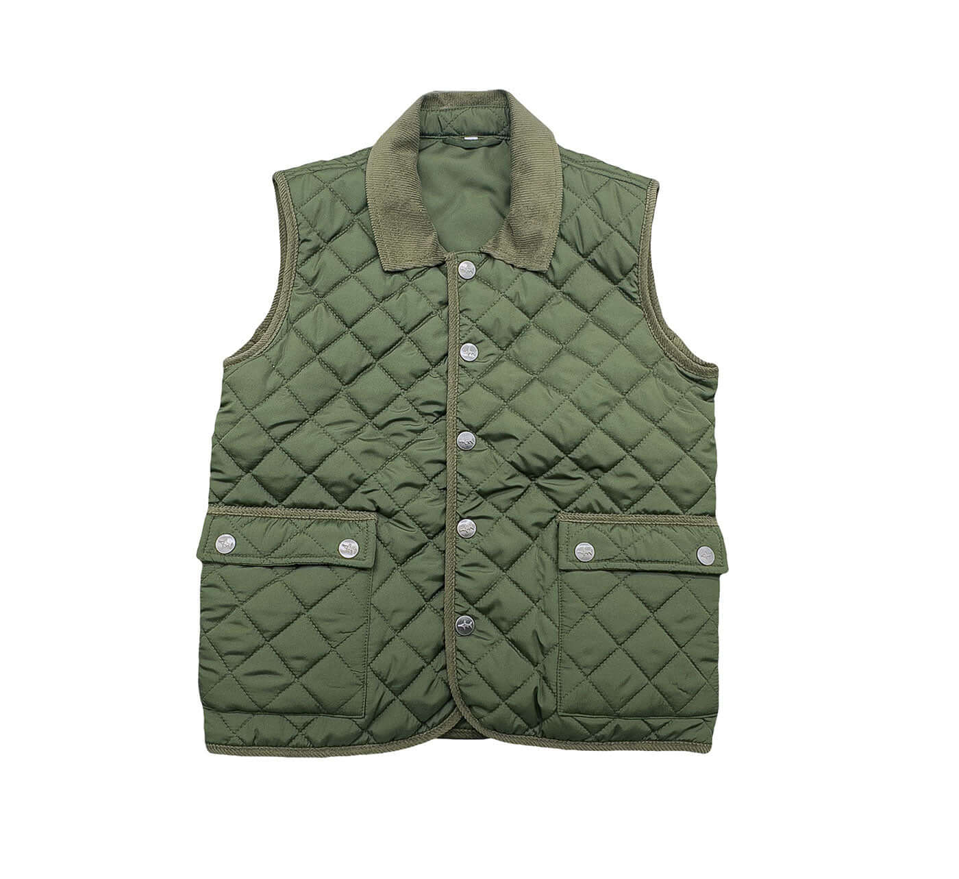 Derby Field Boys Vest Green