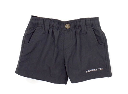 Properly Tied Mallard Charcoal Shorts