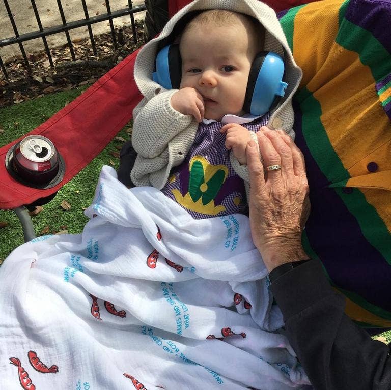 Louisiana Boy Swaddle