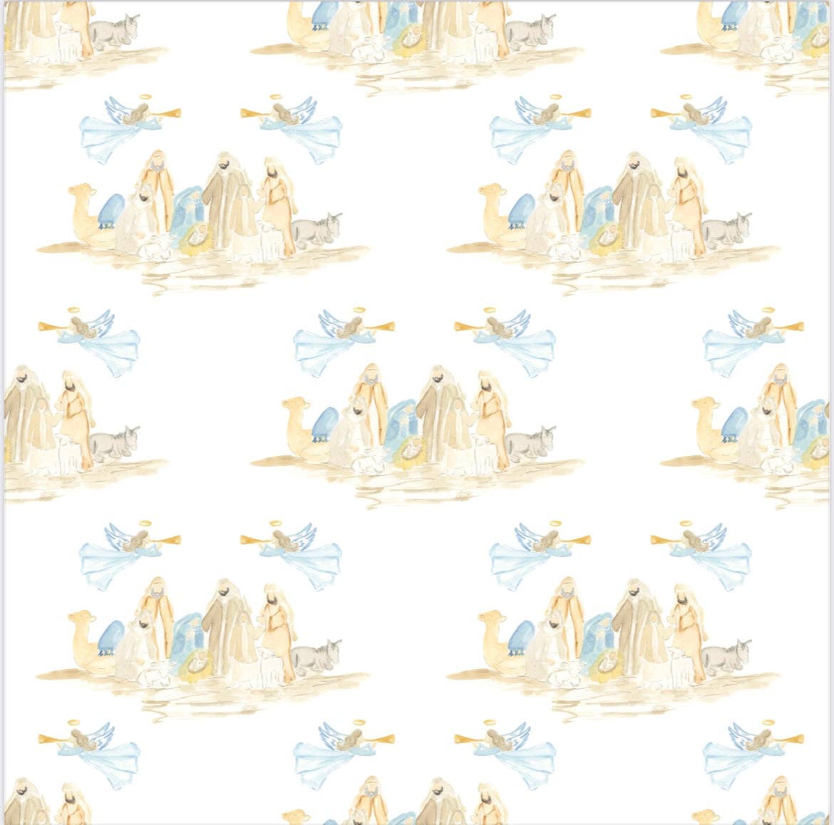 Nativity Two Piece Pajama Pants Set