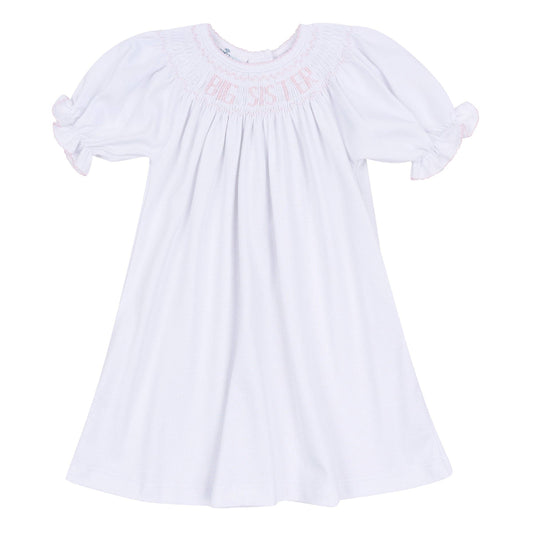 Big Sister Bishop Short Sleeve Bishop Dress