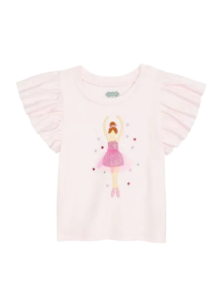 Dance Ruffle Tee Ballerina