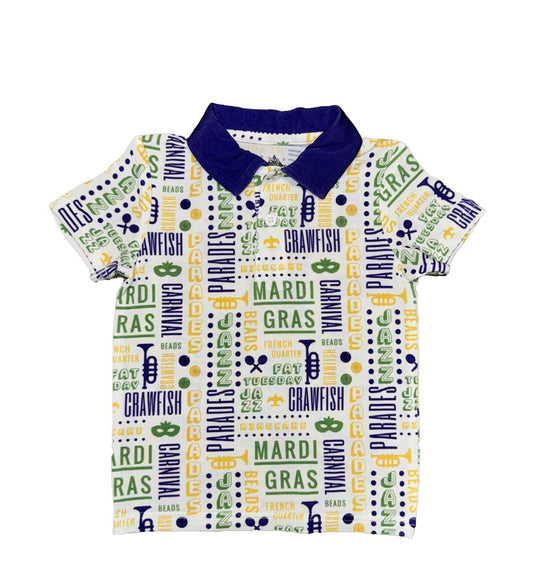 All Things Mardi Gras Polo