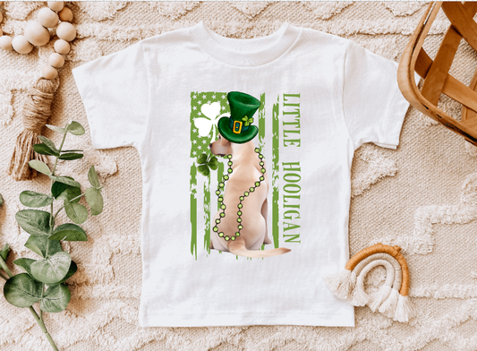 Little Hooligans Saint Patrick's Day Shamrock Shirt
