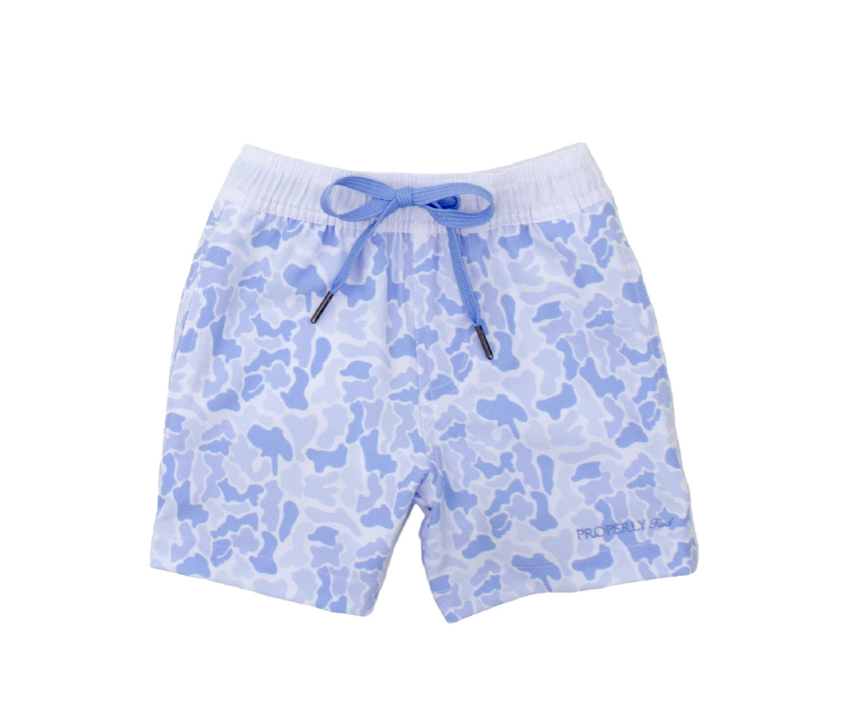 River Camo Riviera Swim Trunks