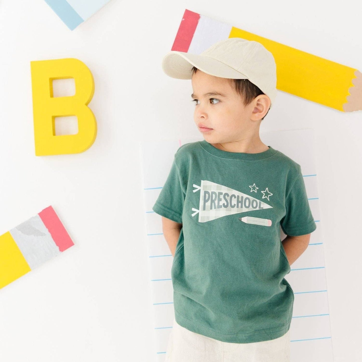 Preschool Pennant Short Sleeve T-Shirt