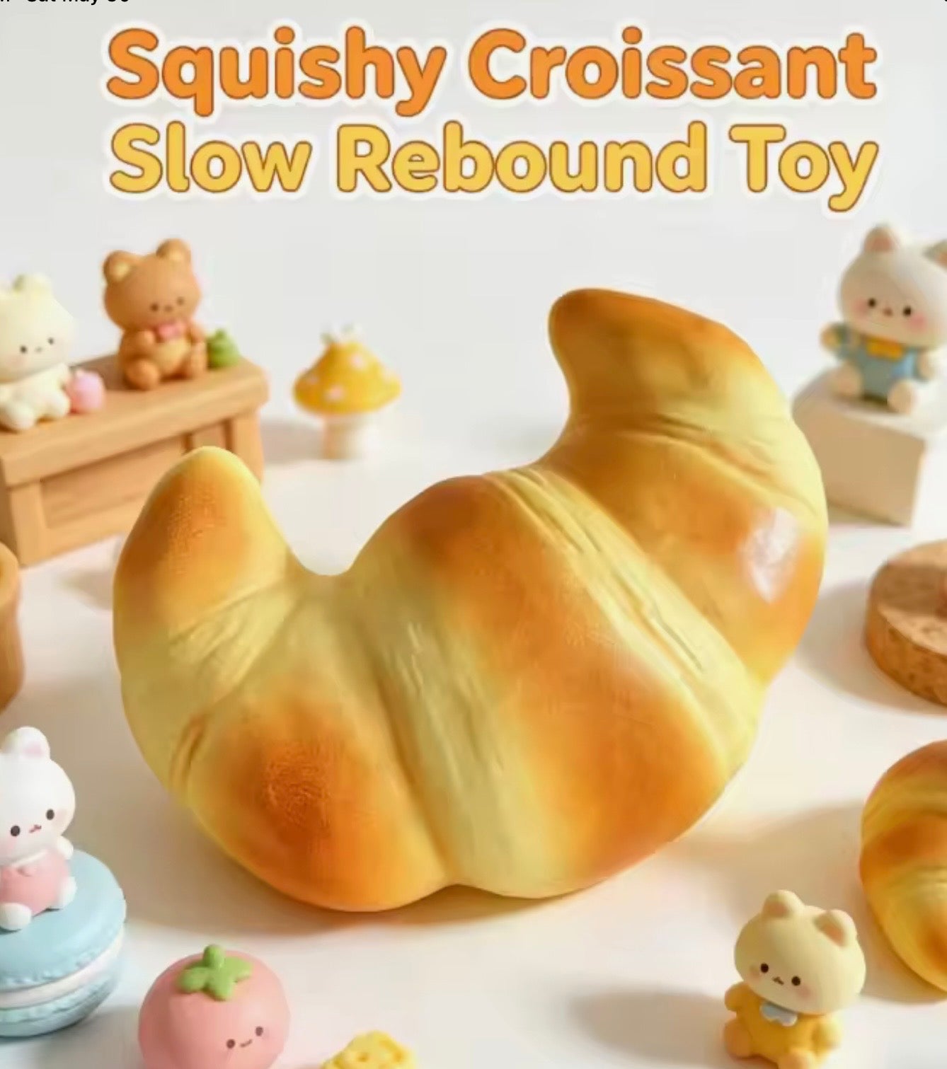 Croissant Slow Rebound Squishy