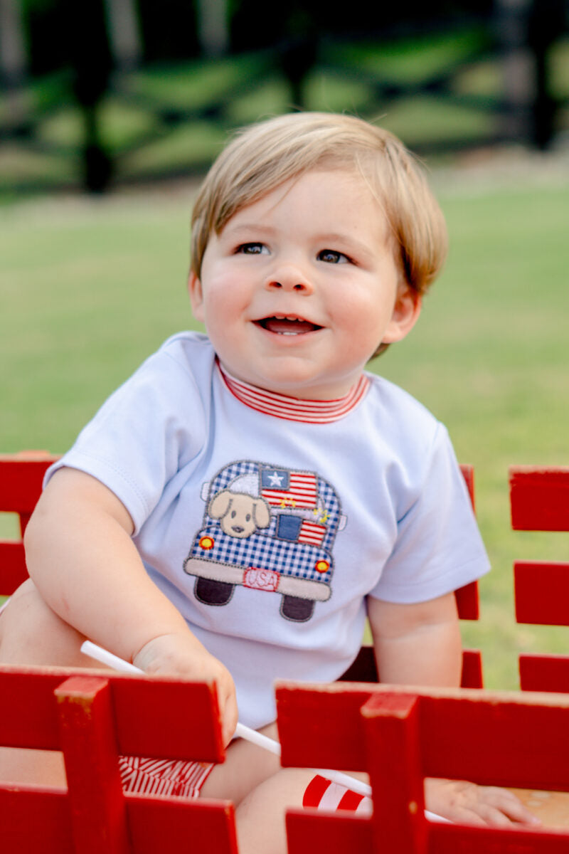 Patriotic Appliqué Bubble