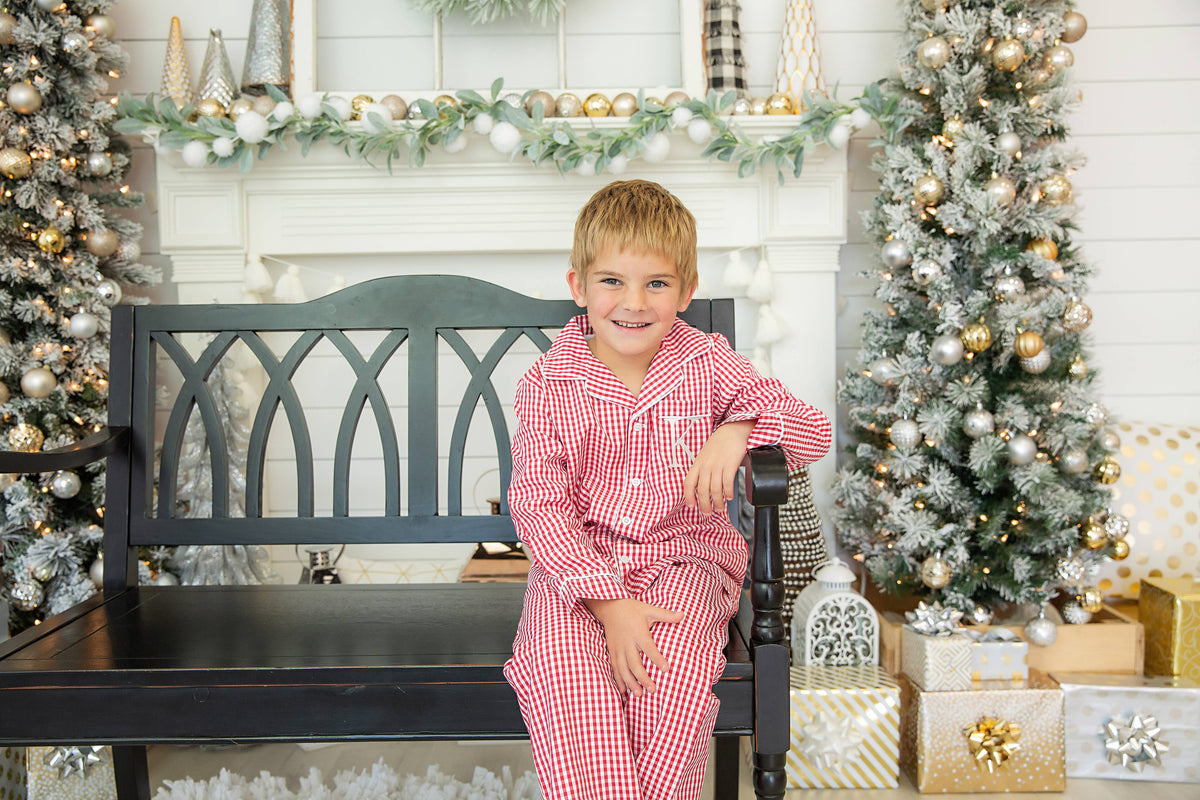 Red Gingham Pajamas