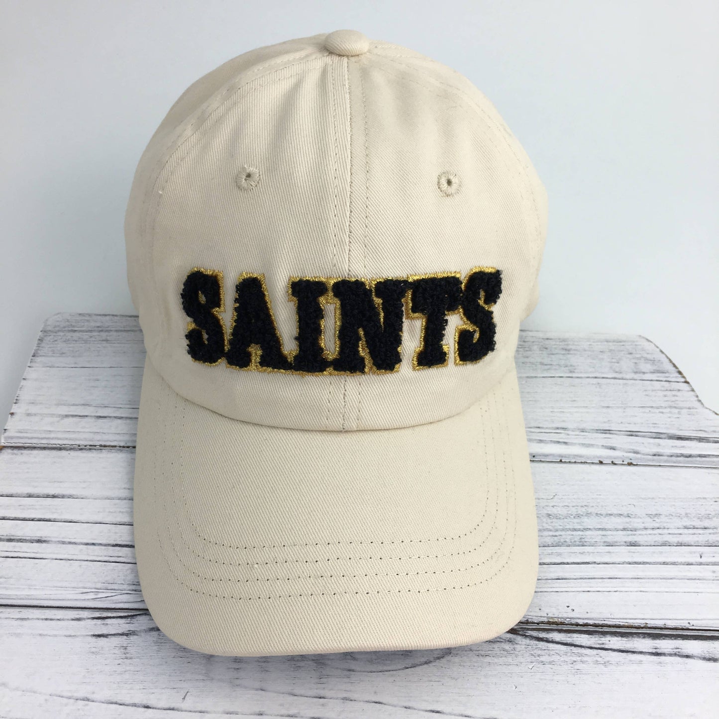 Chenille “SAINTS” Baseball Cap
