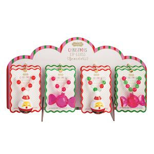 Christmas Lip Gloss Bracelets