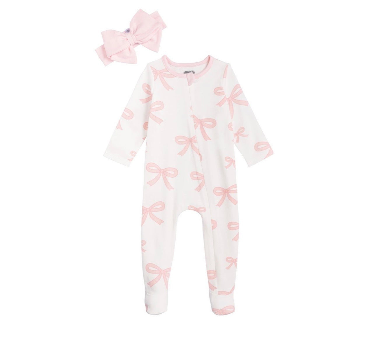 Bow Sleeper and Headband Set