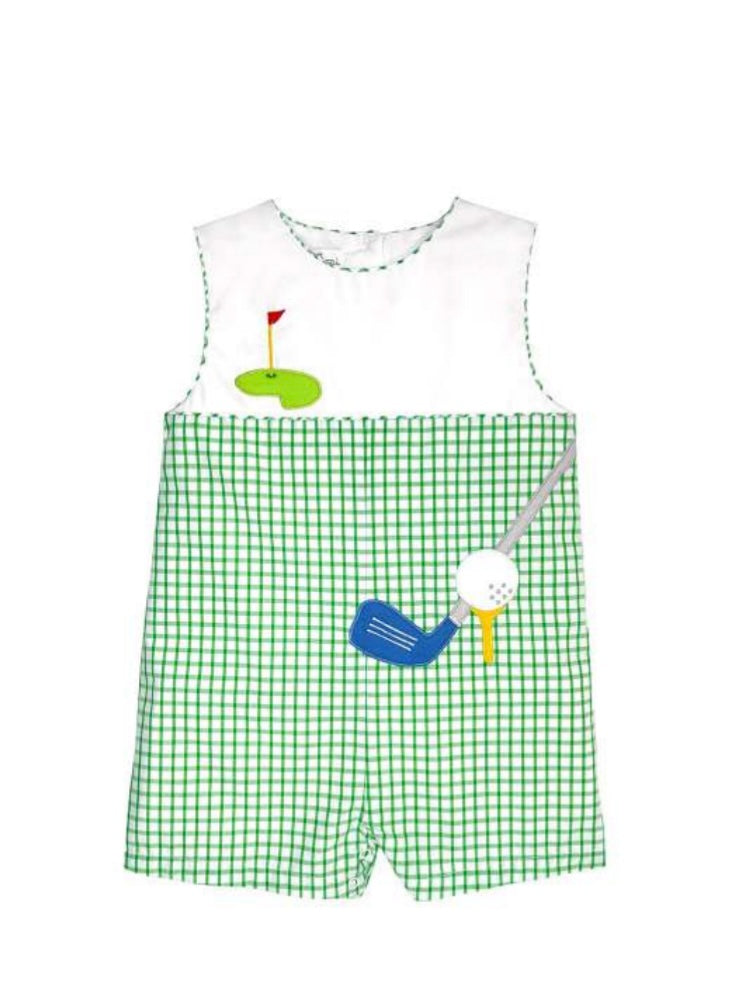Sunsuit w/ Golf Appliqué