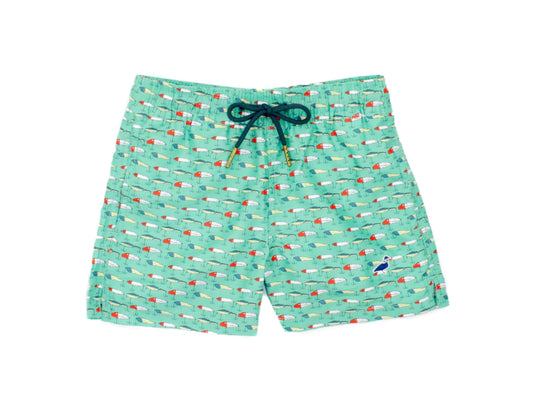 Vintage Lures Swim Trunks