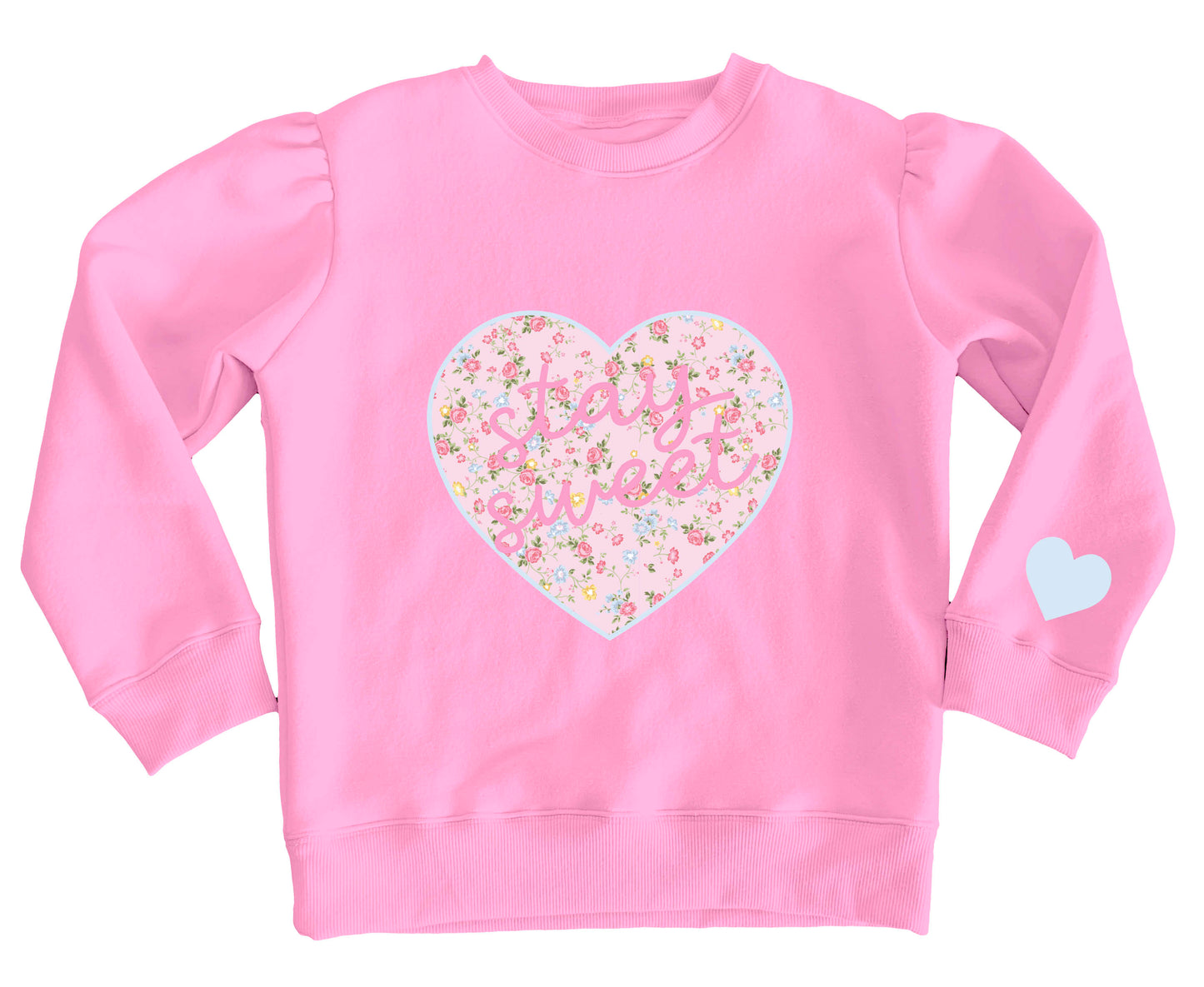 Sequin Appliqué Stay Sweet Top