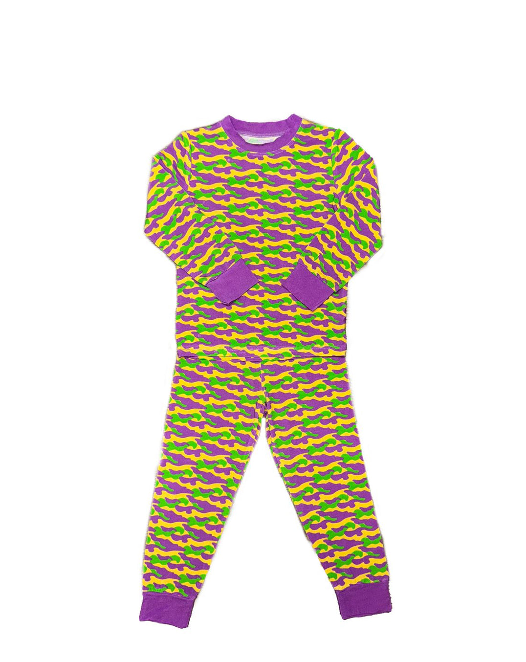 Mardi Gras Camo Pajama
