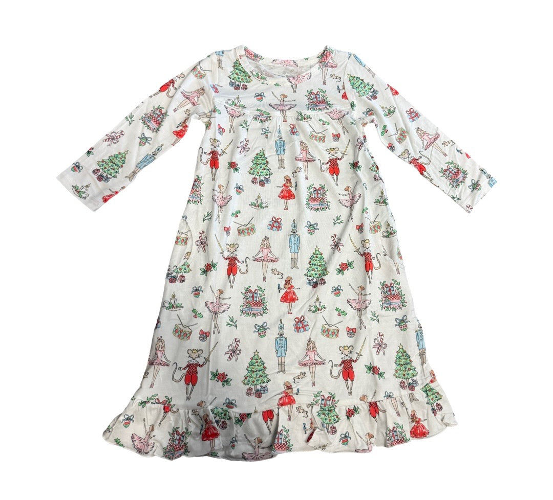 Girl Christmas Nutcracker Pajamas