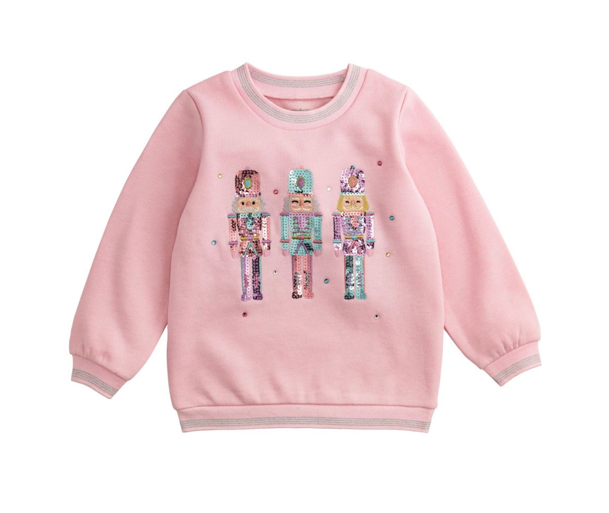 Kids Nutcracker Sequin Sweatshirt