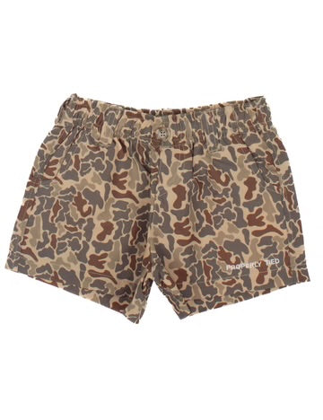 Vintage Camo Boys Mallard Shorts