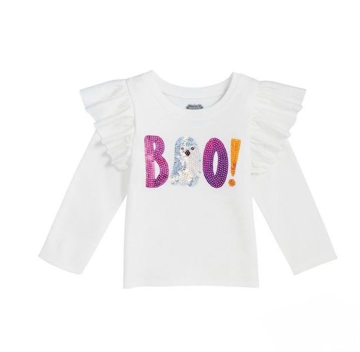 Boo Sequin Shirt
