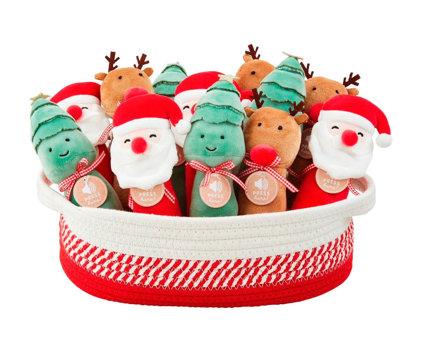 Christmas musical rattles