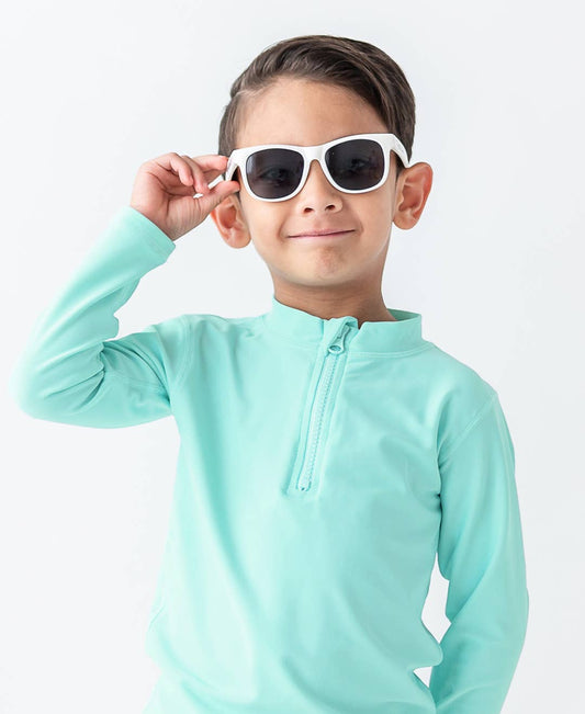 Kids White Sunglasses