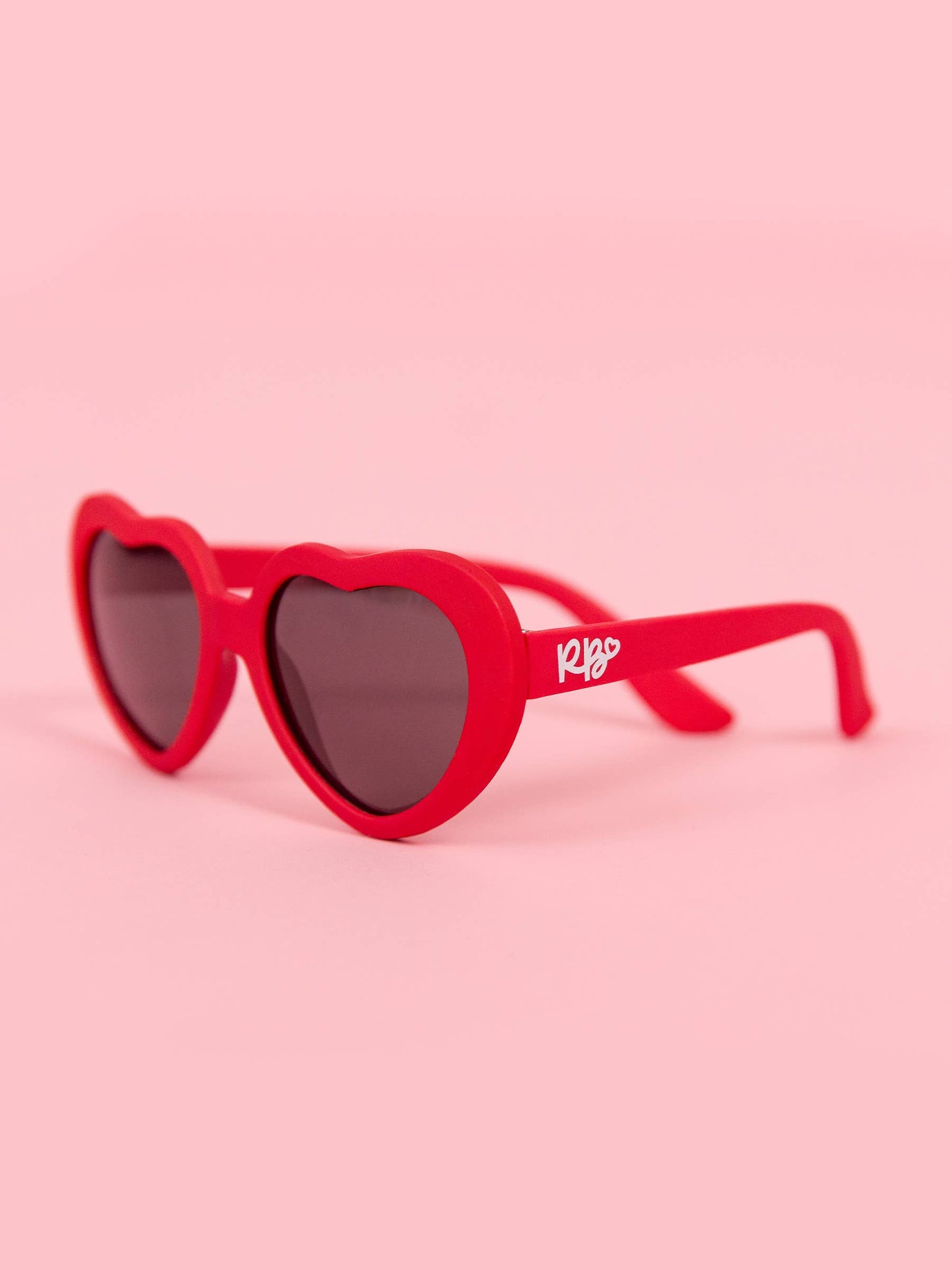 Girls Red Heart Shaped Sunglasses