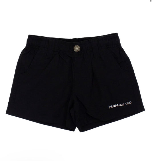 Black Boys Mallard Shorts