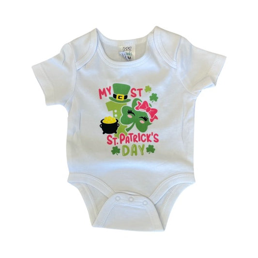 My 1st ST. Patrick’s Day Onesie