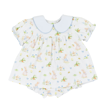 Easter Girl Dress & Bloomer Set