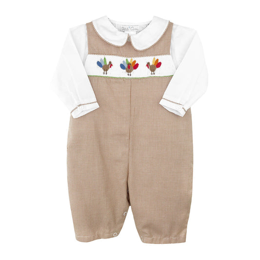 Turkey Hand Picture Smocked Longall