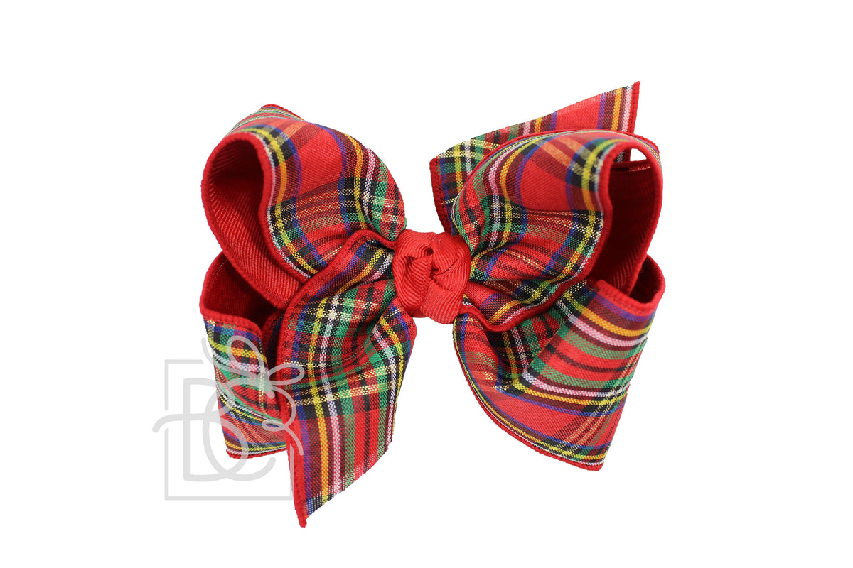 CHRISTMAS PLAID ( RED/ROYAL BLUE)