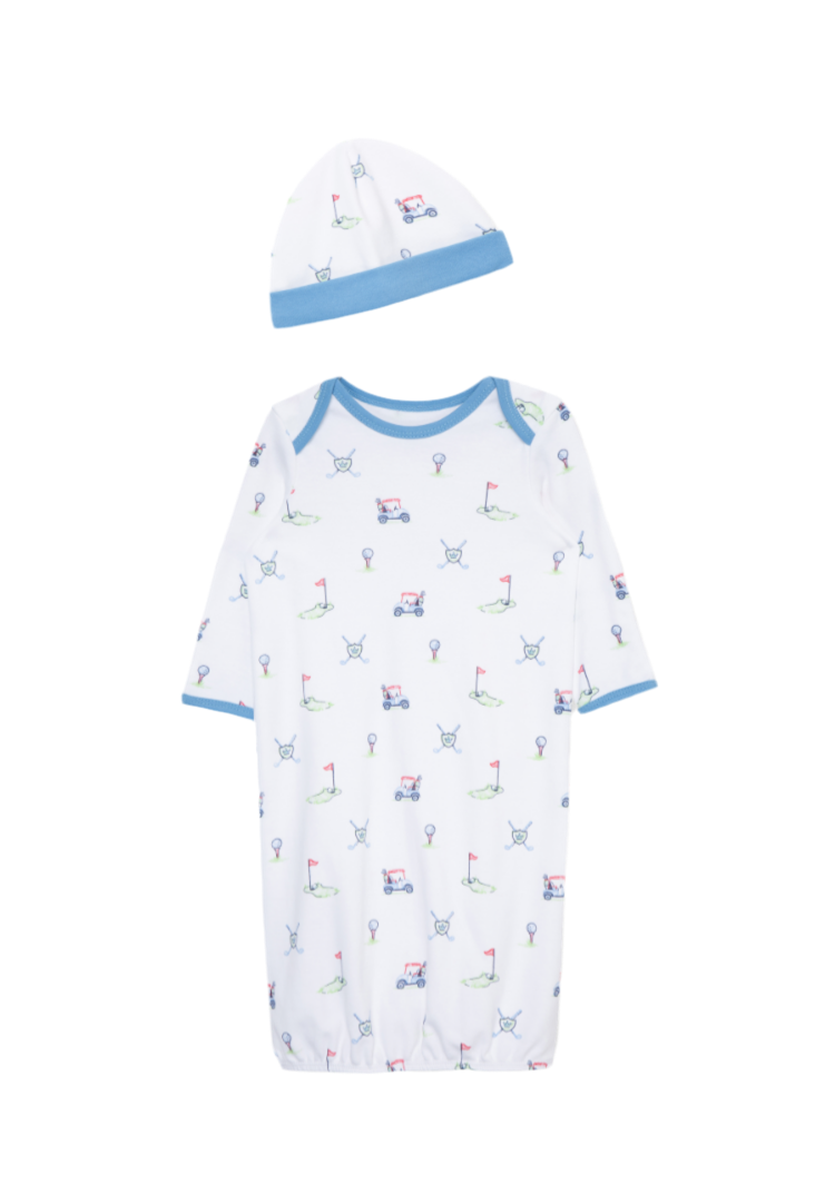 Golf Gown and Hat Set