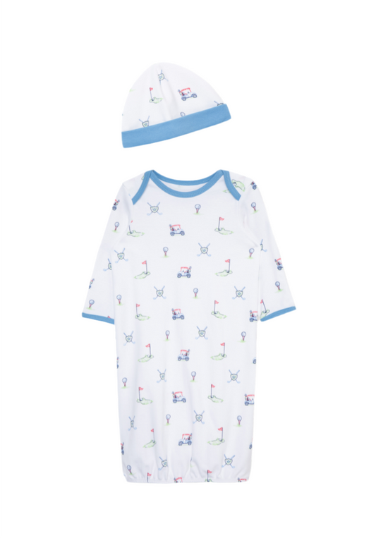 Golf Gown and Hat Set