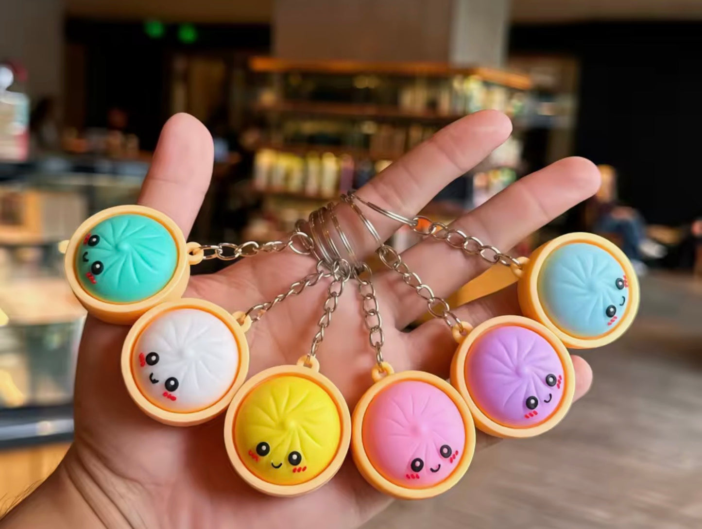 Glow Dumpling Keychain and Bookbag Charm