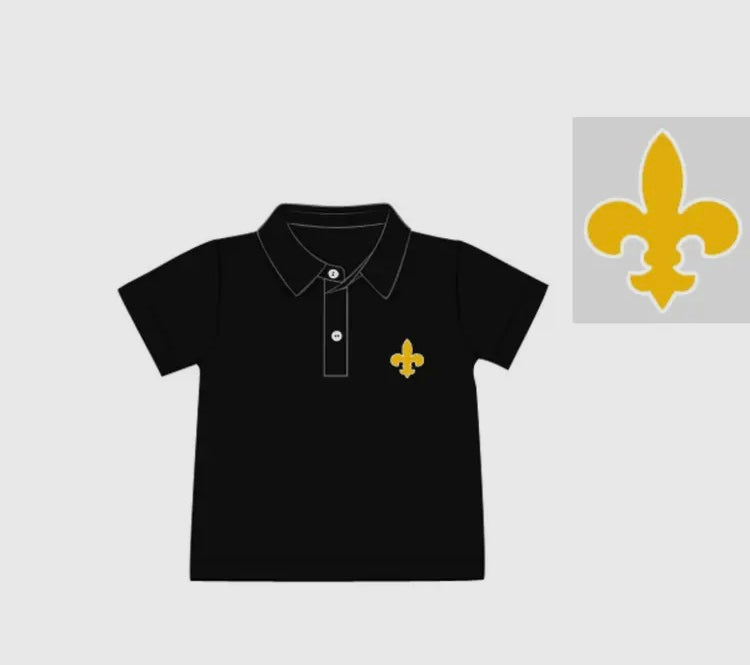 Perry Fleur de Lis polo