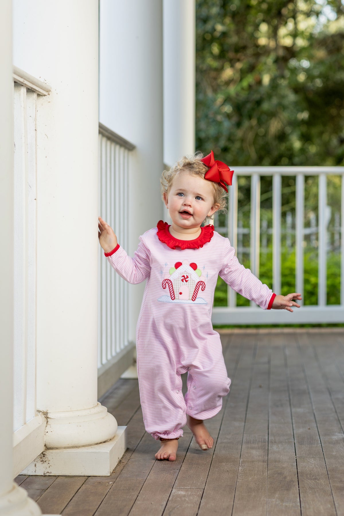Gingerbread House Romper