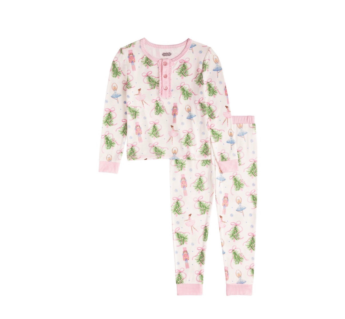 Christmas Tree Bow Pj Set