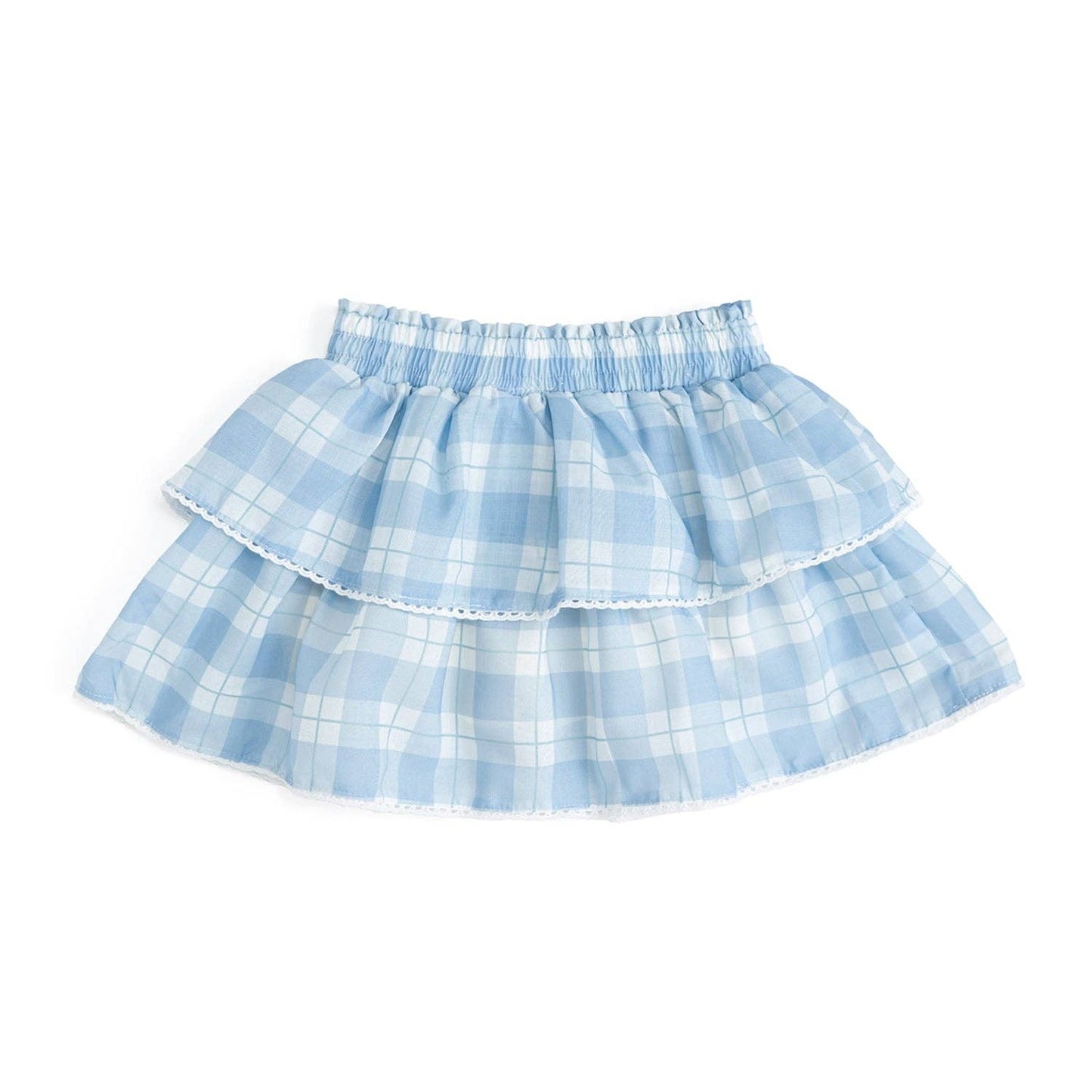 Blue Plaid Skort - Back To School