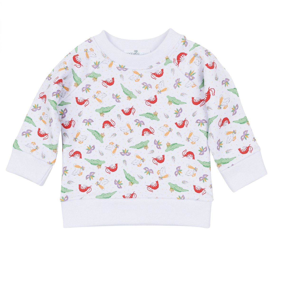 Bayou Pals Print Pullover Sweatshirt