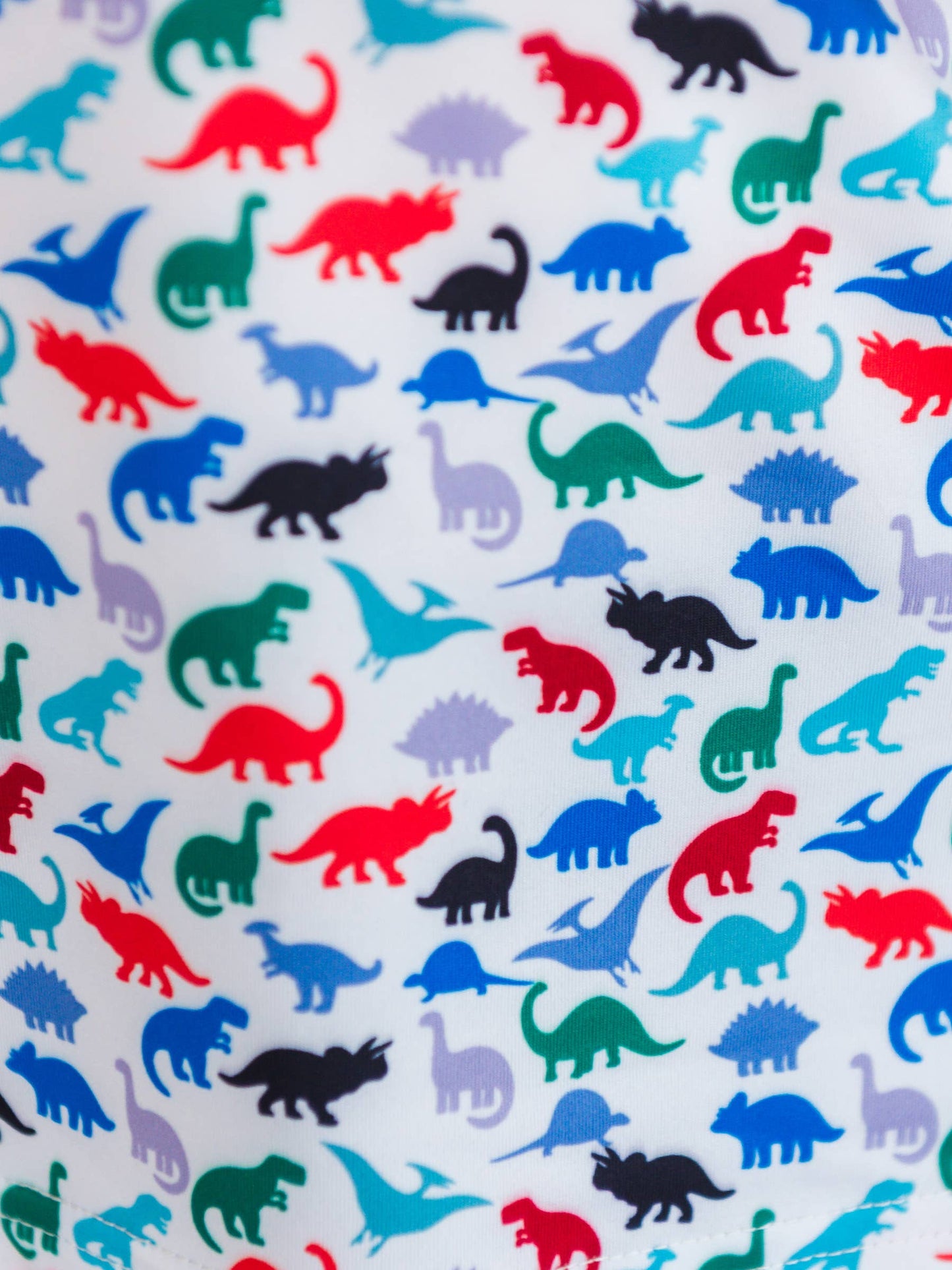 Dino Roar Knit Short Sleeve Performance Polo