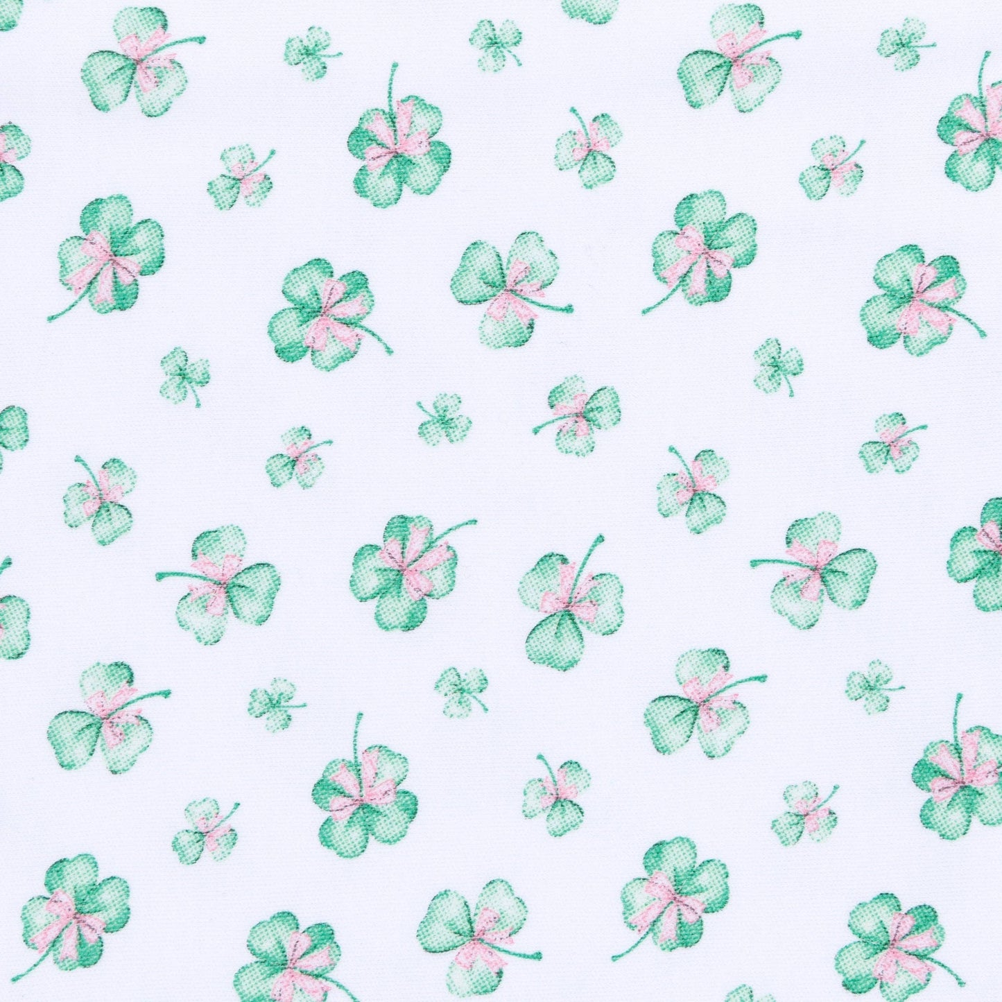 Lucky Little Ones Printed Ruffle Footie -Pink