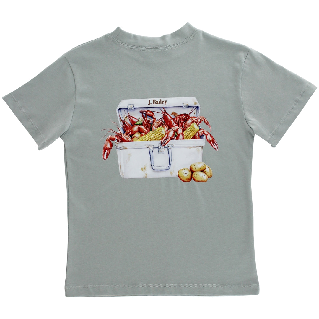 S/S Boil Tee in Pistachio