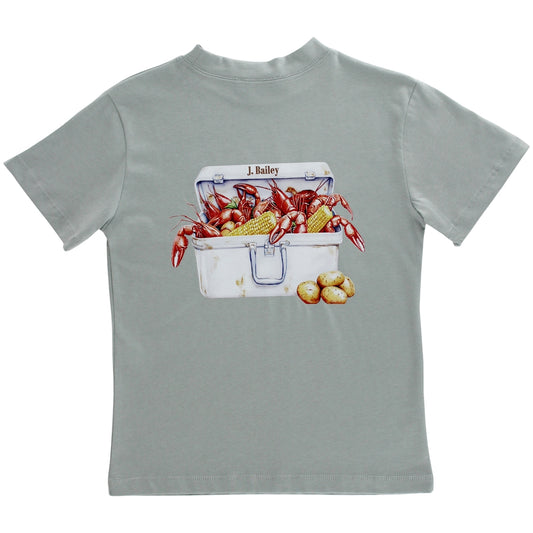 S/S Boil Tee in Pistachio
